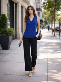 Classic CrepeSway™ Top - Cobalt Blue