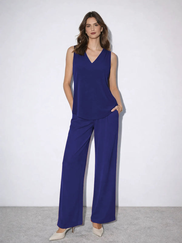 Aura CrepeSway™ Pants - Cobalt Blue