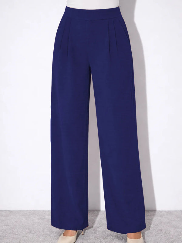 Aura CrepeSway™ Pants - Cobalt Blue