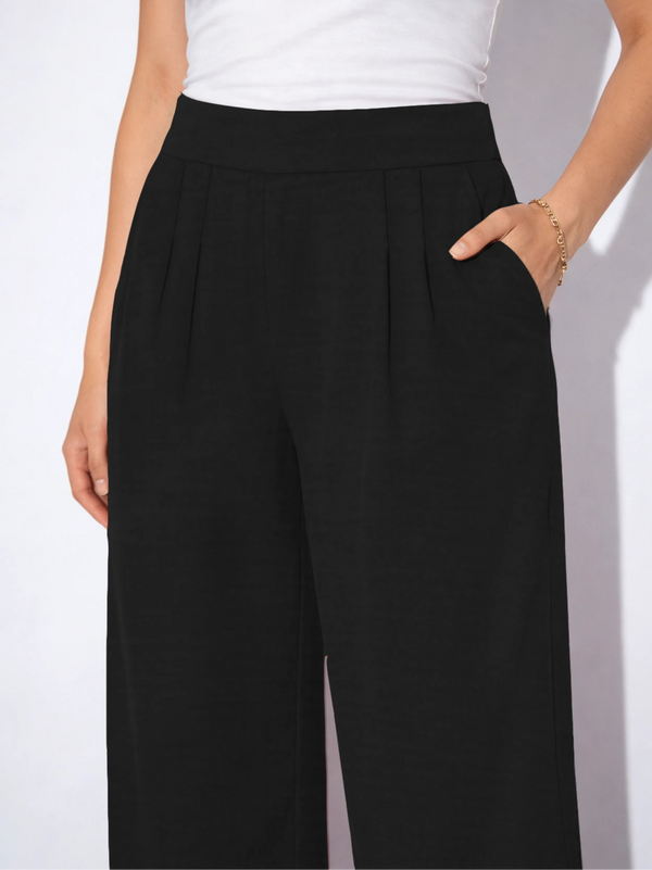 Aura CrepeSway™ Pants - Onyx