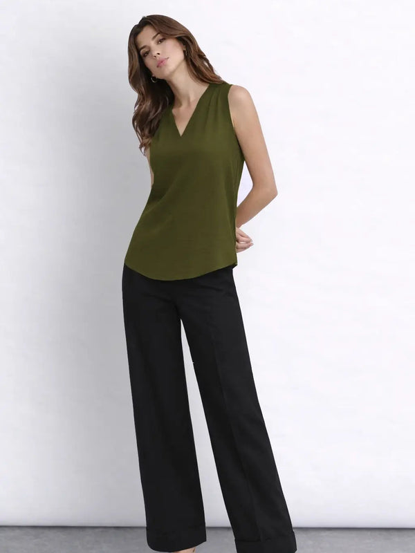 Classic CrepeSway™ Top - Olive
