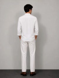 AirLinen™ Shirt Regular Fit - White
