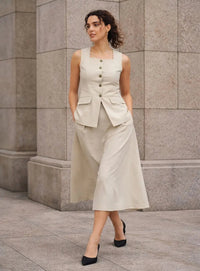 Atelier Waistcoat - Beige