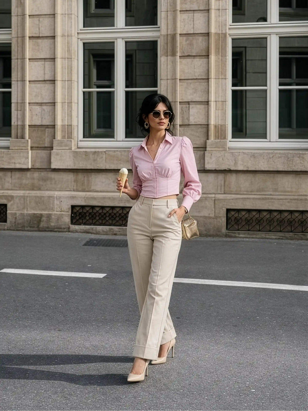 Arlo Top - Dusty Pink