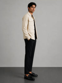 Hamptons Linen Shacket - Beige