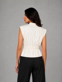 Florence AirLinen™ Top - Cream