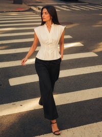 Florence AirLinen™ Top - Cream