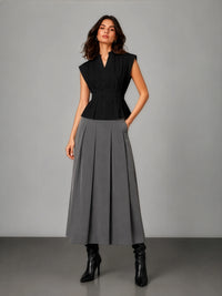 Florence AirLinen™ Top - Black