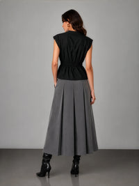 Florence AirLinen™ Top - Black