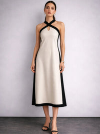 Linen Kaftan Dress