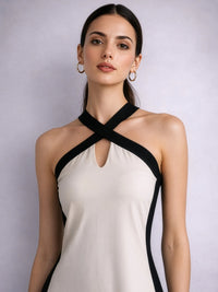 Linen Kaftan Dress