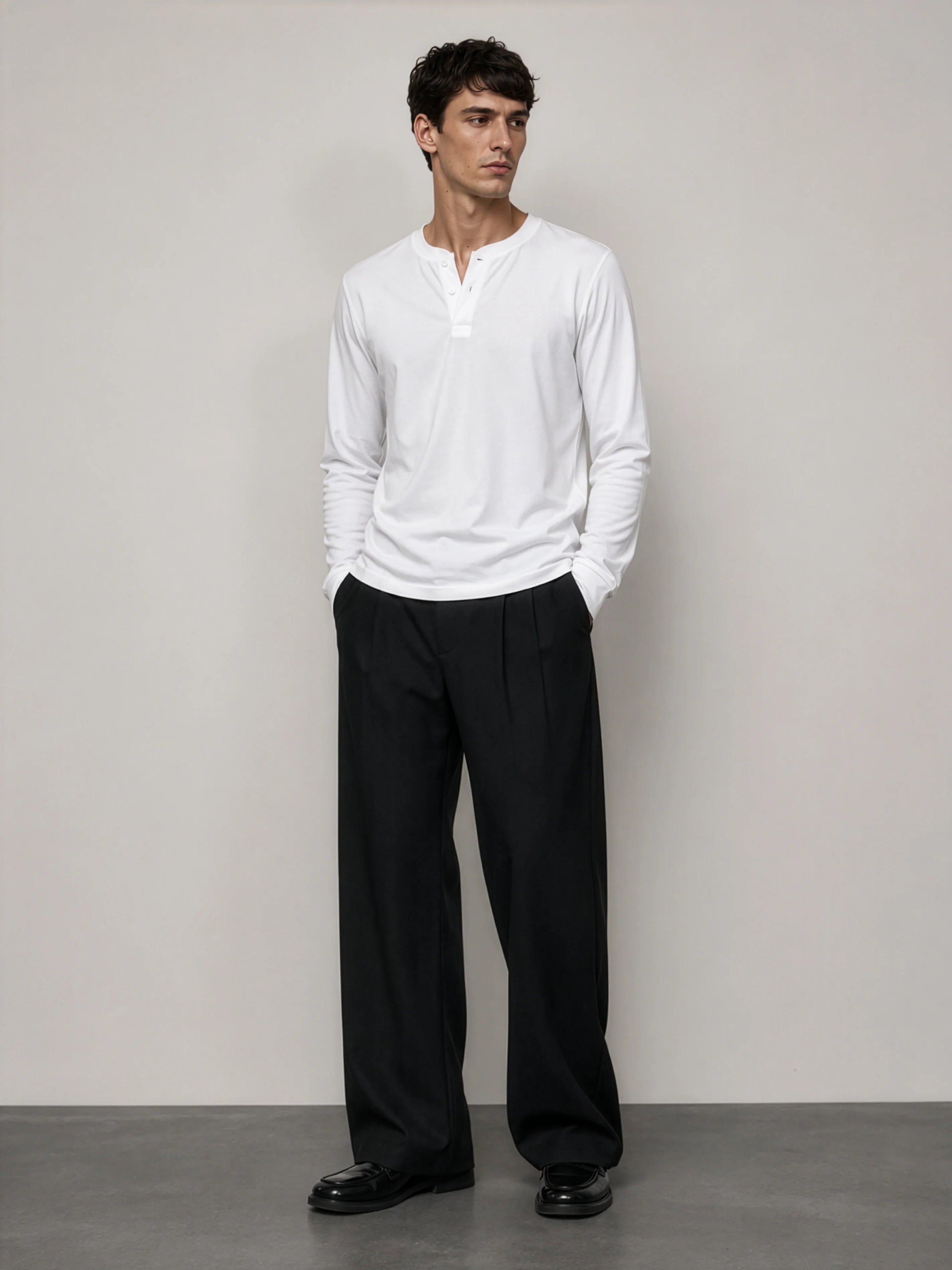 Ken Straight Leg Pants - Caviar Black