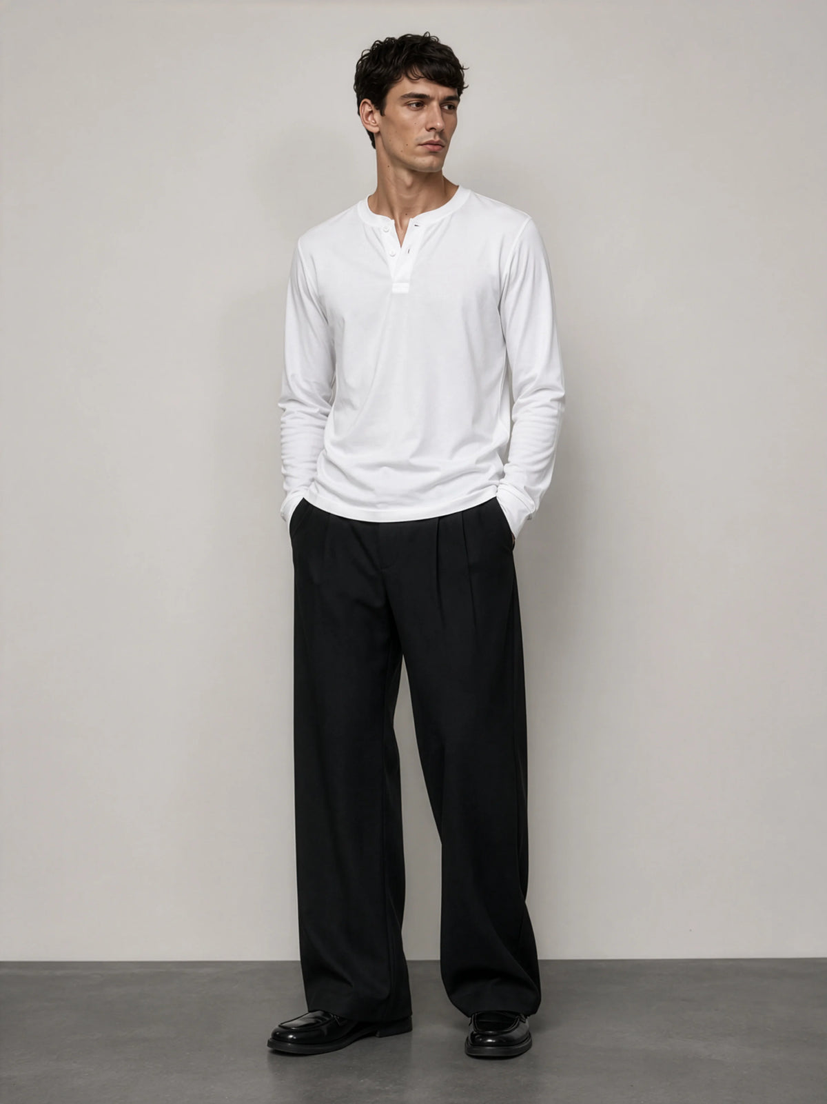 Ken Straight Leg Pants - Caviar Black