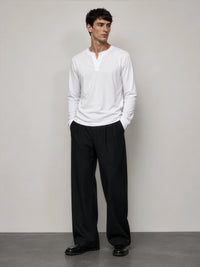 Ken Straight Leg Pants - Caviar Black