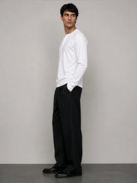 Ken Straight Leg Pants - Caviar Black