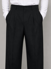 Ken Straight Leg Pants - Caviar Black