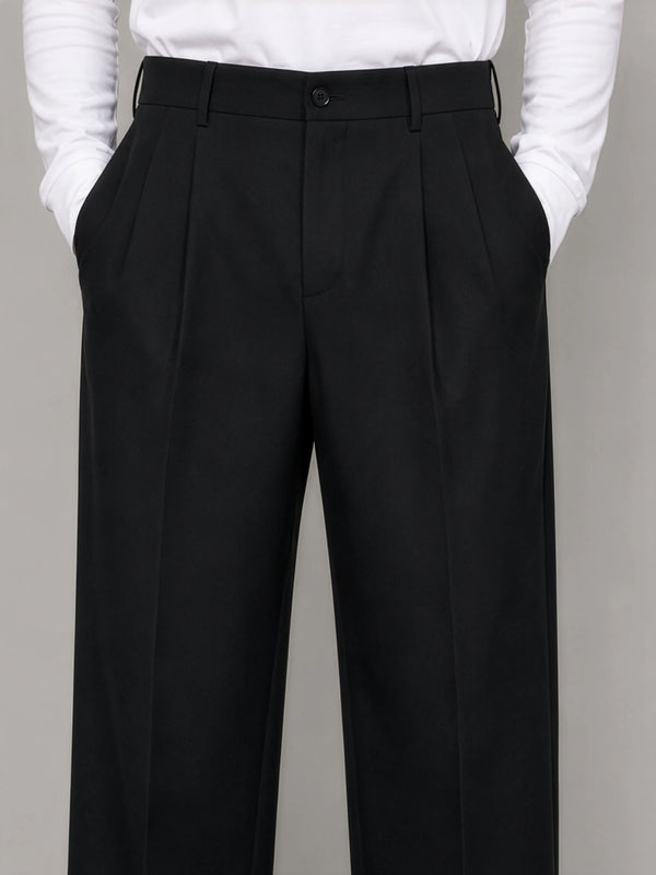 Ken Straight Leg Pants - Caviar Black