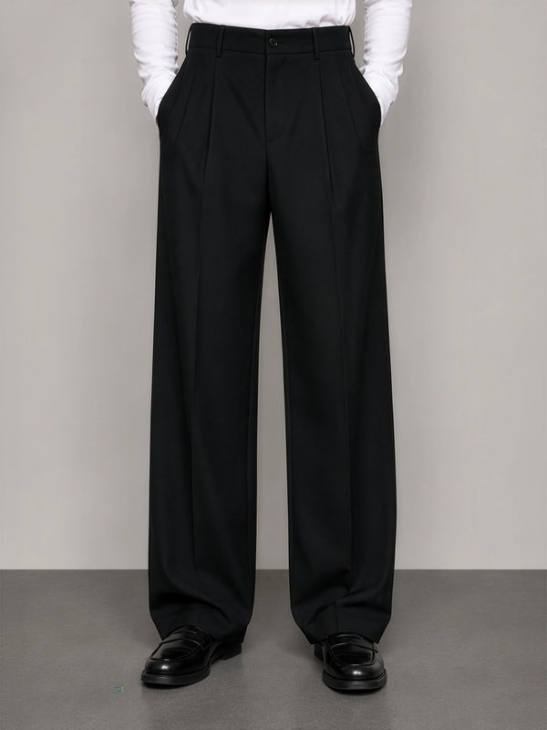Ken Straight Leg Pants - Caviar Black