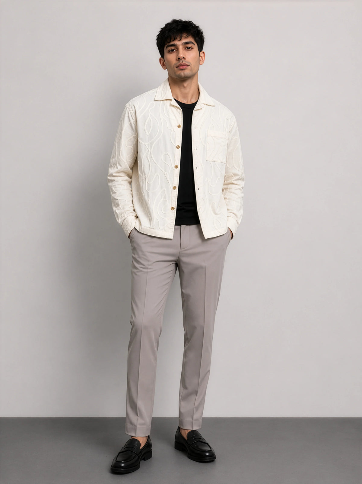 The Lennox Jacquard Shacket