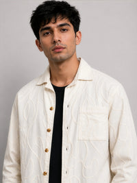 The Lennox Jacquard Shacket