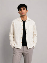 The Lennox Jacquard Shacket