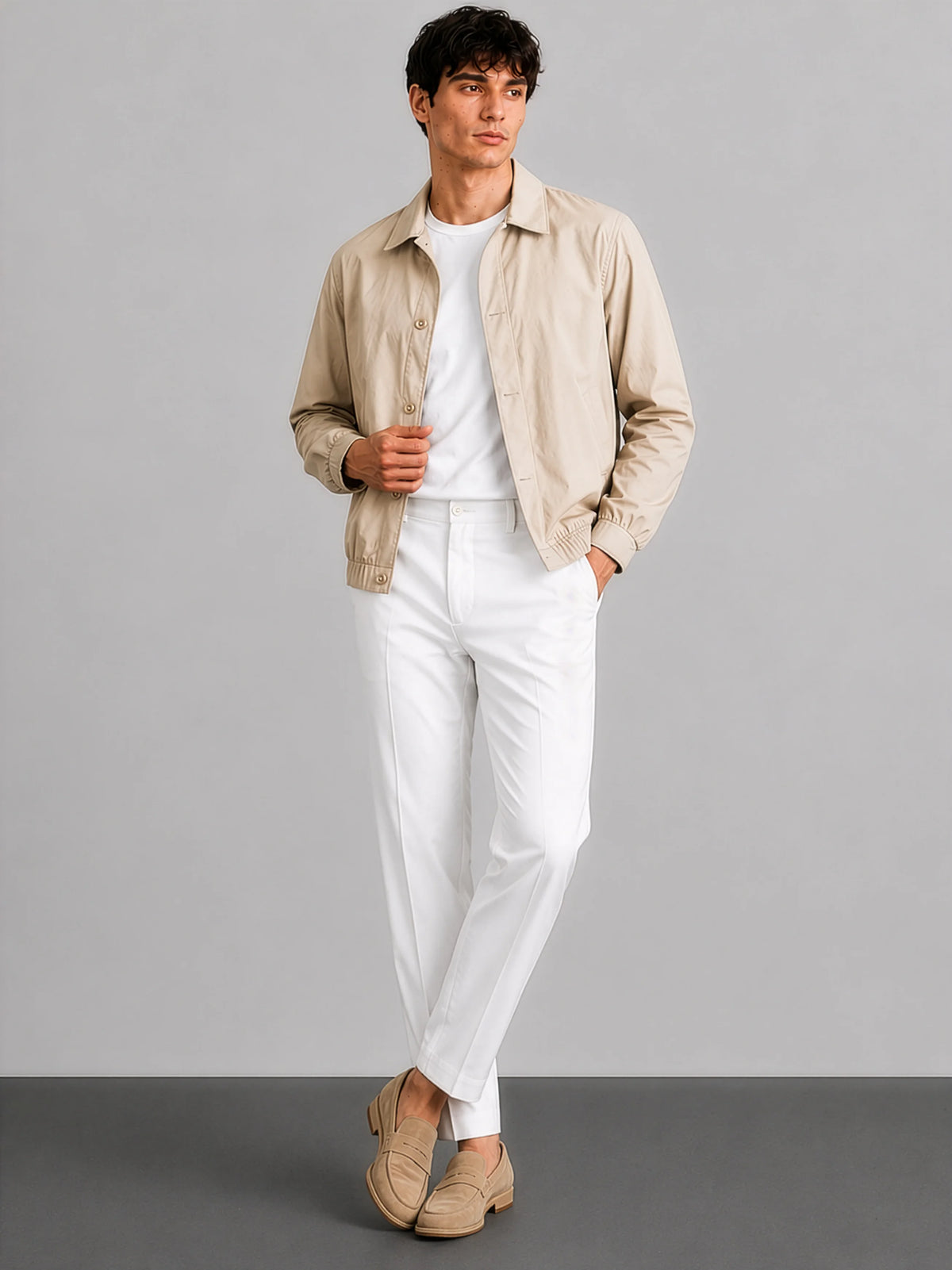 AirLinen™ Bomber Jacket for Men