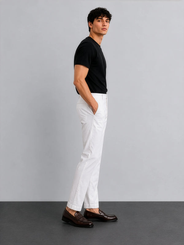 Everyday Linen Pants - White