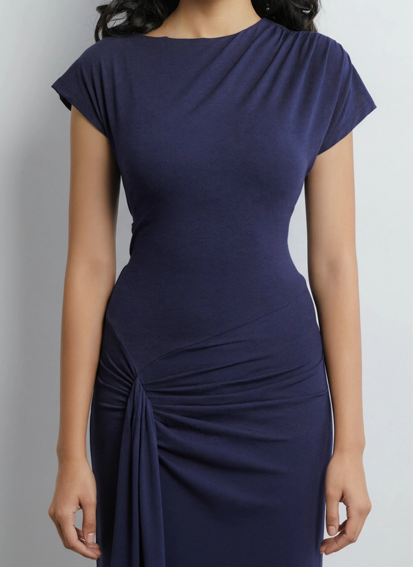 Olivia Dress - Navy
