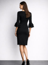 Ralph Frill Knit Dress