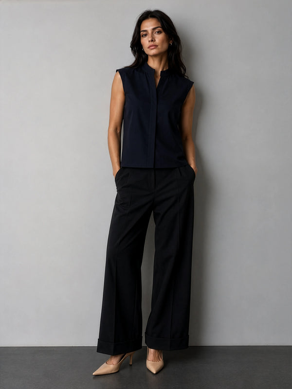 Sora Top in SoftSuit™ - Navy