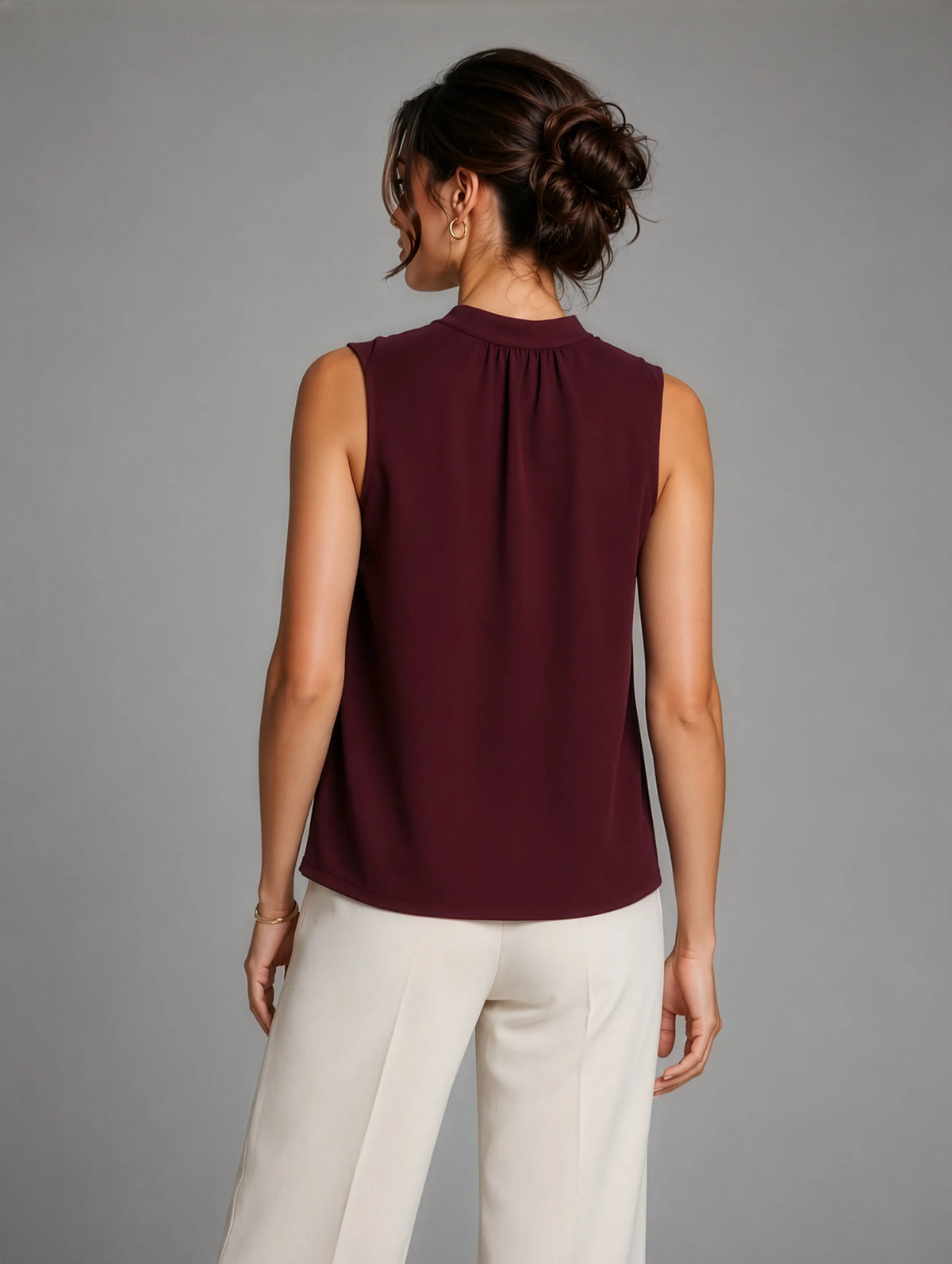 Sora Top in SoftSuit™ - Burgundy