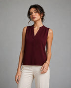 Sora SoftSuit™ Top - Burgundy