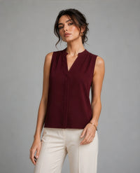 Sora Top in SoftSuit™ - Burgundy