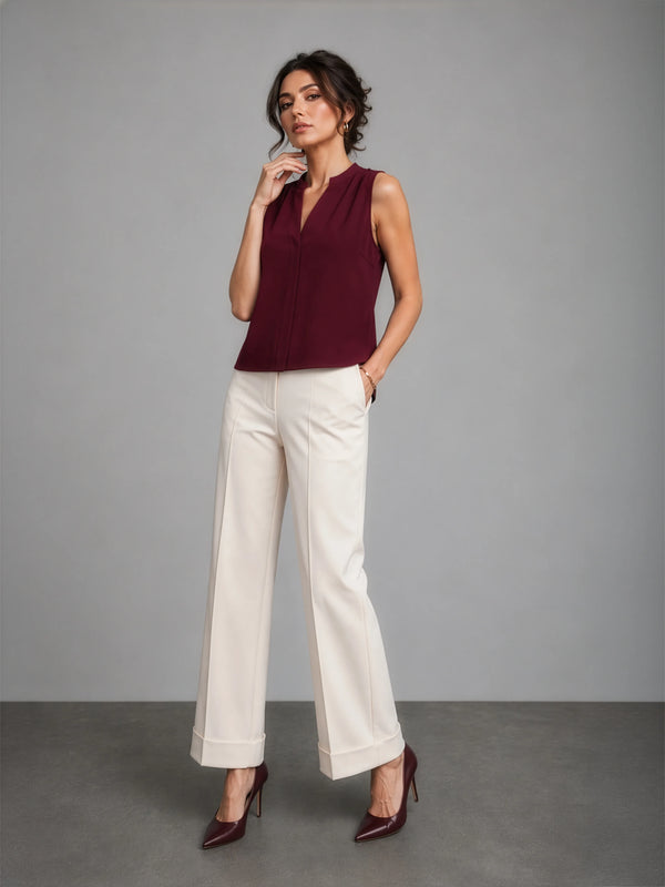 Sora Top in SoftSuit™ - Burgundy