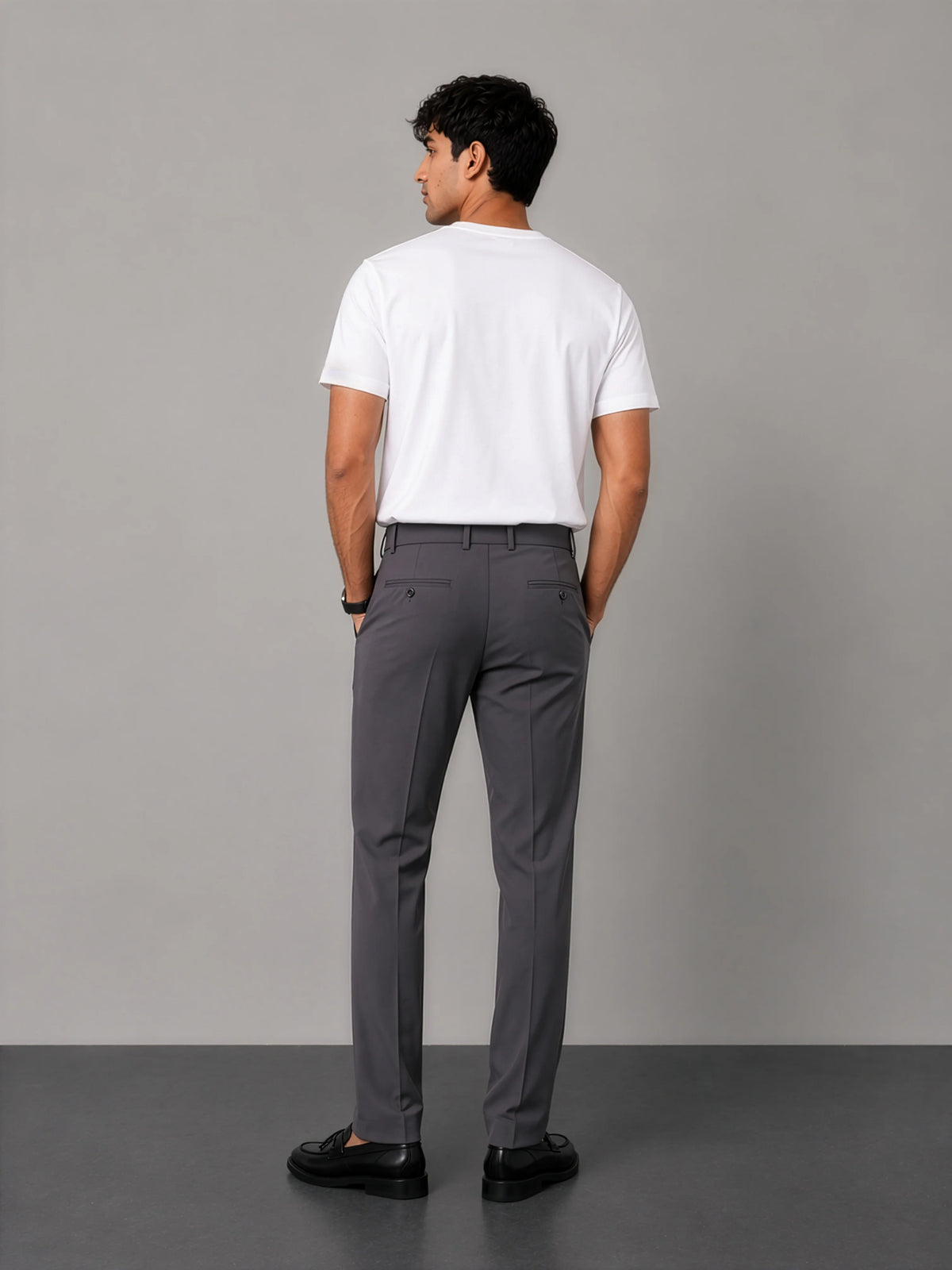 Bamboo SoftDrape™ Cotton Tee - White
